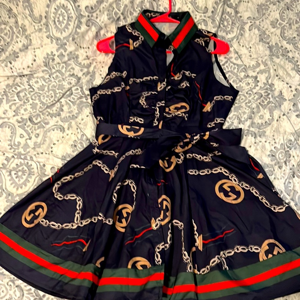 Gucci Logo Dress